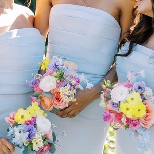 Amsale Sonia Faille Ice 4 Bridesmaids Dress